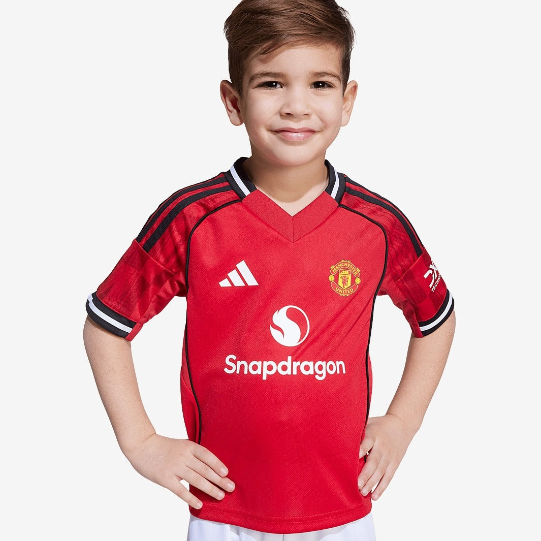 Kids Kit Manchester United 2025/26 Fan Go Jersey