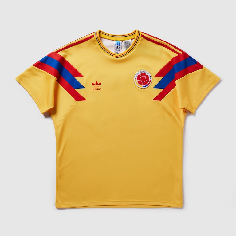 Retro Colombia Home Jersey 1990-91 Valderrama Go Jersey