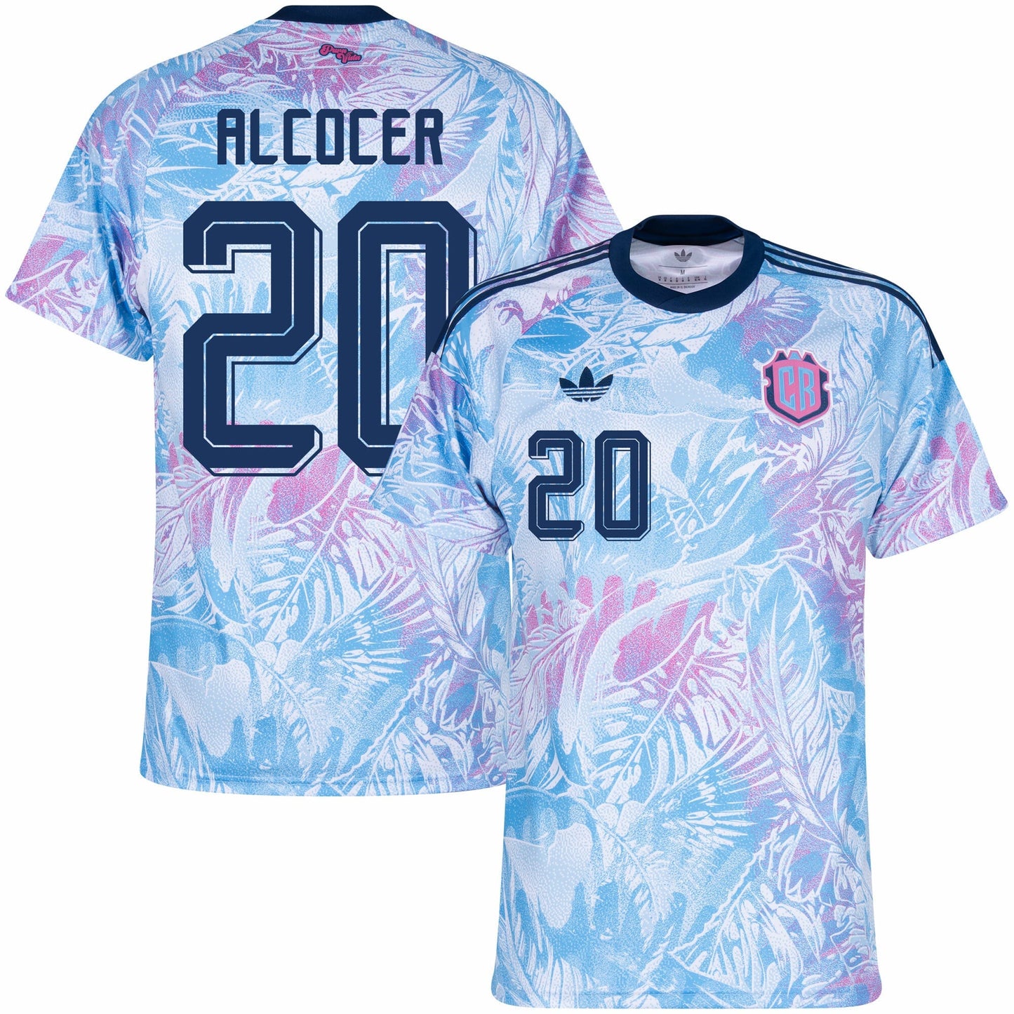 Costa Rica Away Fan Jersey Alcocer 20 Shirt 2026-2027 GoJersey