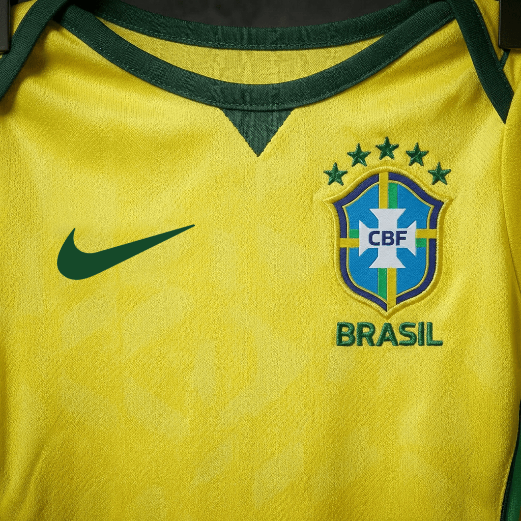 Brazil Baby Jersey Home Stadium FIFA World Cup 2026 GoJersey