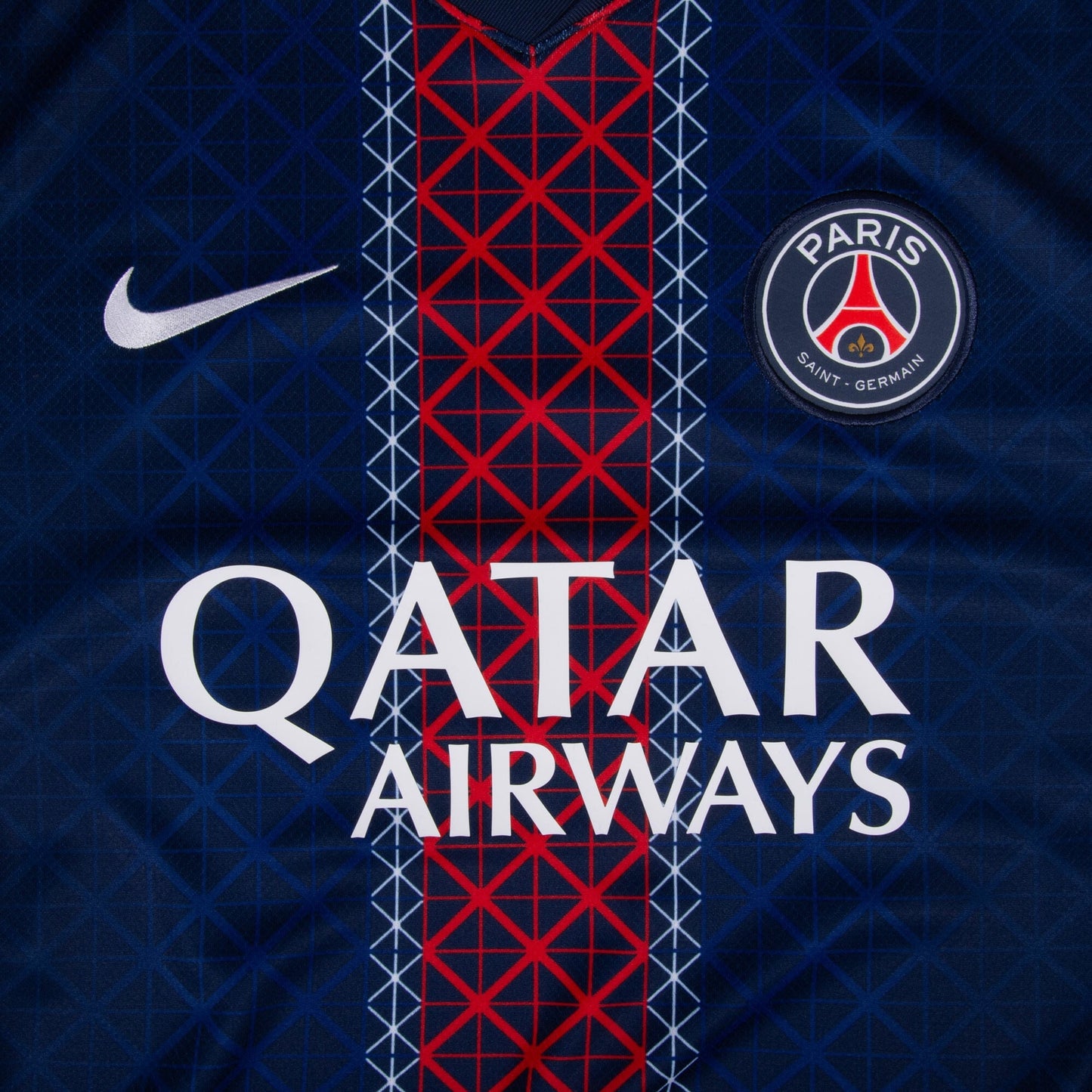 PSG Dri-Fit ADV Home D.Doué 14 Fan Jersey Shirt 2025-2026 (Official Ligue 1 Printing) Go Jersey