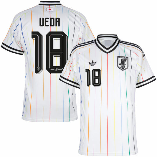 Japan Away Fan Jersey Ueda 18 Shirt 2026-2027 GoJersey