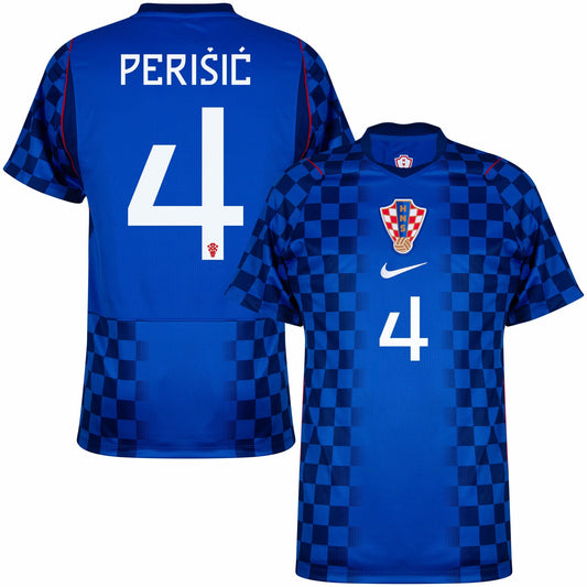 Croatia Away Perišić 4 Fan Jersey 2026-2027 World Cup Go Jersey