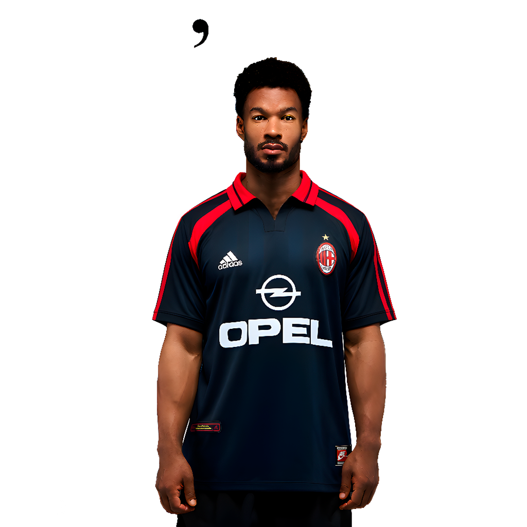 Jersey AC Milan 2000/01 Away Retro Go Jersey