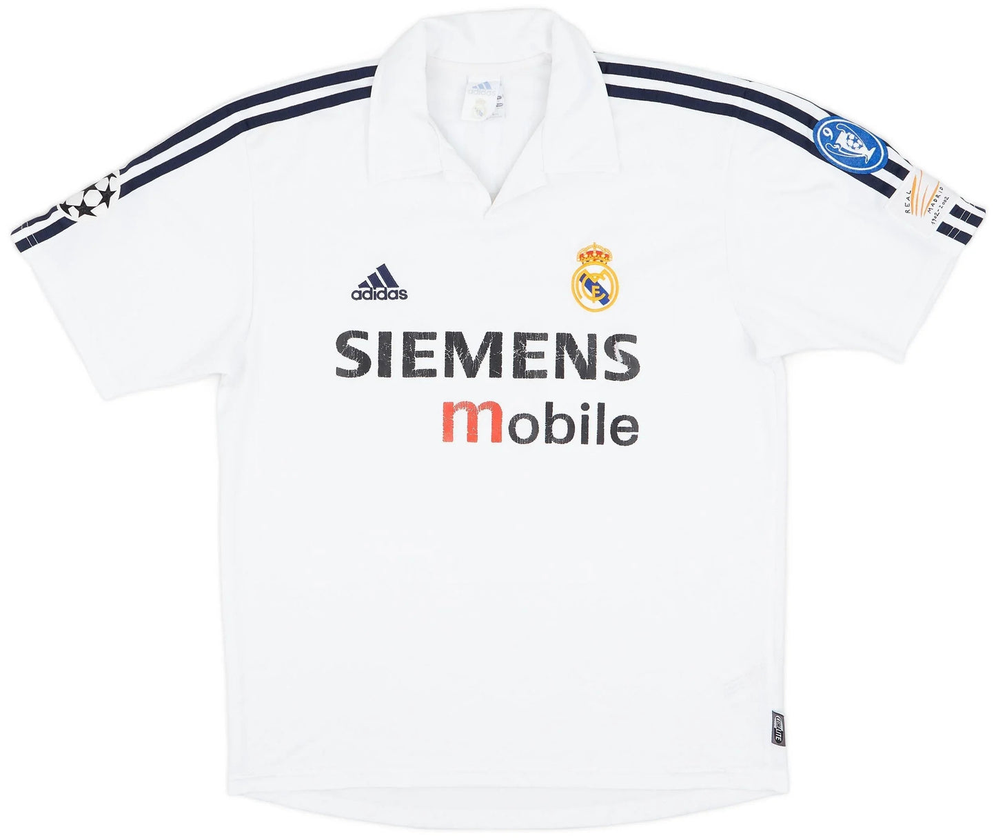 Real Madrid Home Retro Jersey 2002/03 Go Jersey