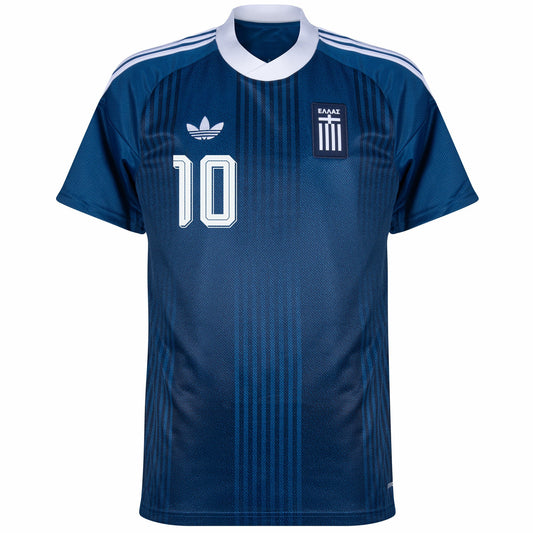 Greece Away Tzolis 10 Shirt 2026-2027 GoJersey