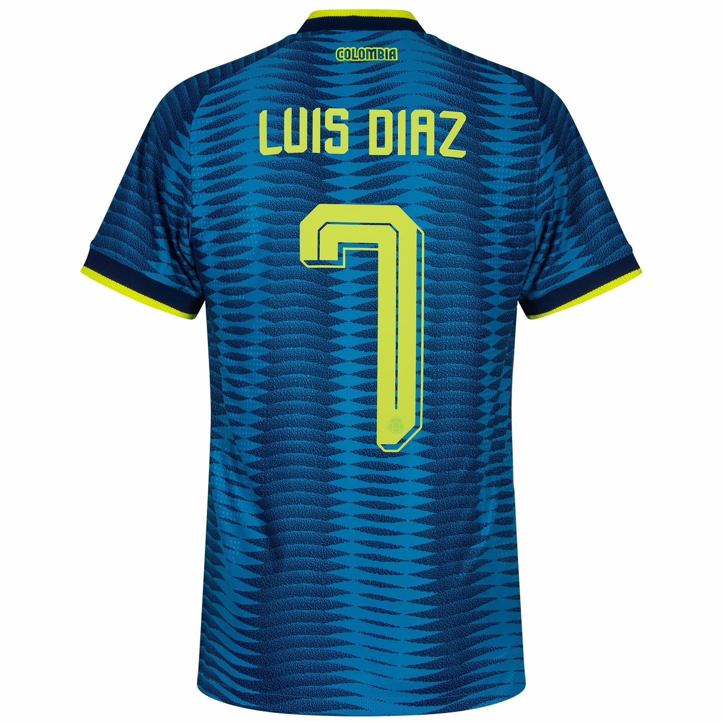Colombia Player Version Away L. Díaz 7 Shirt 2026-2027 GoJersey
