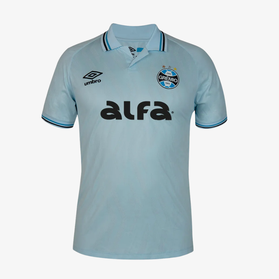 Jersey Grêmio 2025/26 II Celeste Player Go Jersey