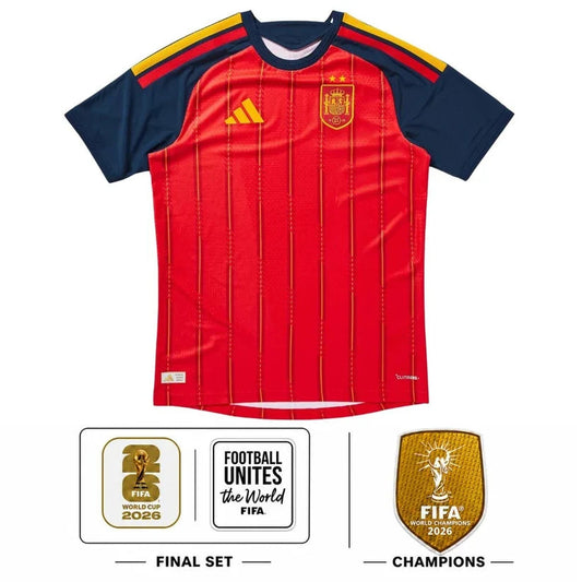 Spain Home 26/27 Jersey - Player Version World Cup Champion - Slim Fit Go Jersey