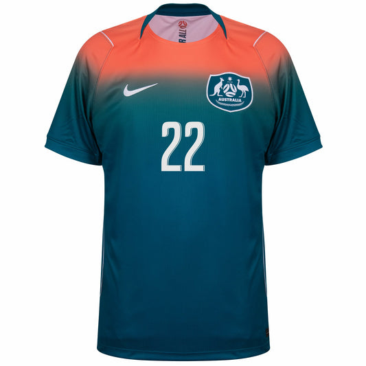 Australia Away Irvine 22 Fan Jersey 2026-2027 World Cup Go Jersey