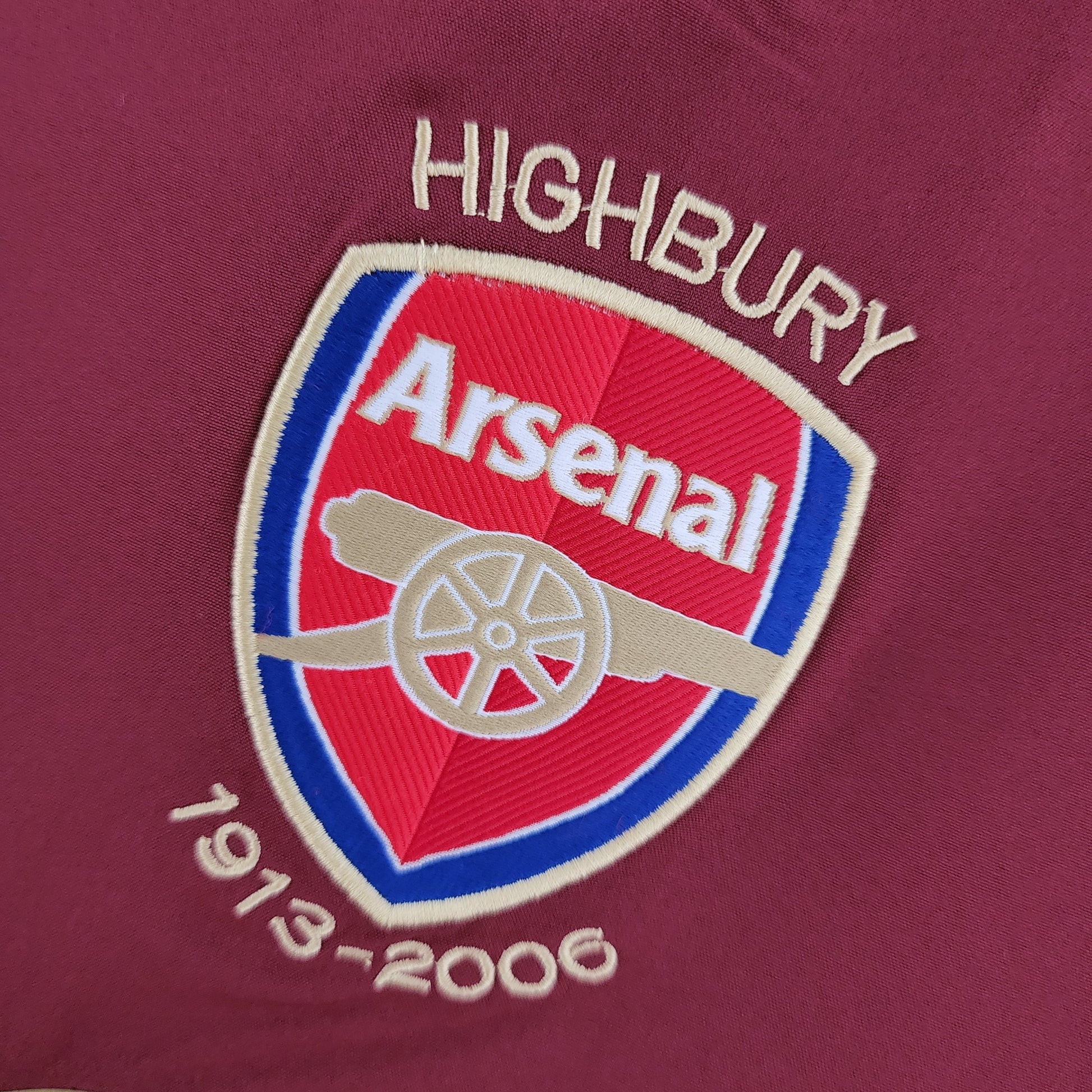 Jersey Longsleeve Arsenal 05/06 Bordo Go Jersey