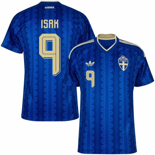 Sweden Away Fan Jersey Isak 9 Shirt 2026-2027 GoJersey