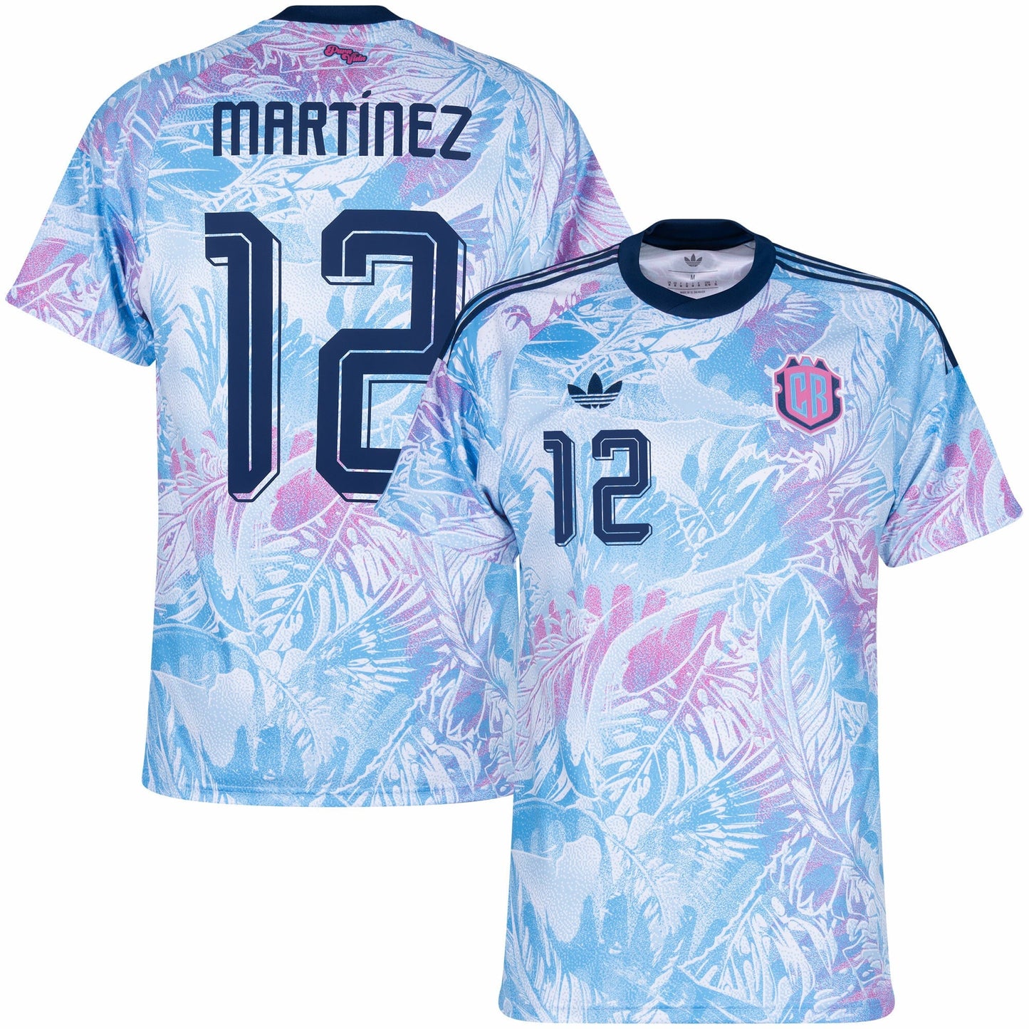 Costa Rica Away Martinez 12 Shirt 2026-2027 GoJersey