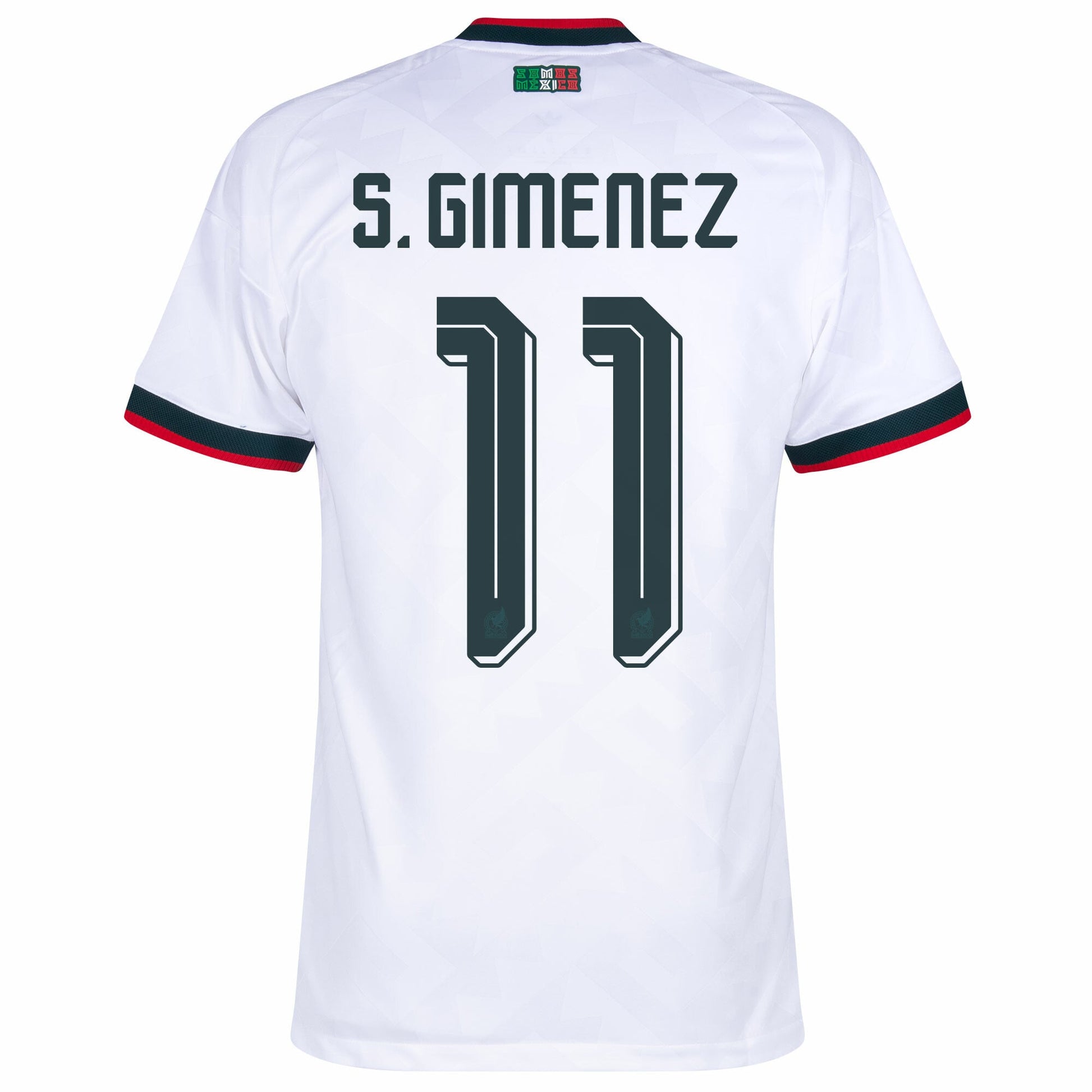 Mexico Player Version Away S. Gimenez 11 Shirt 2026-2027 GoJersey