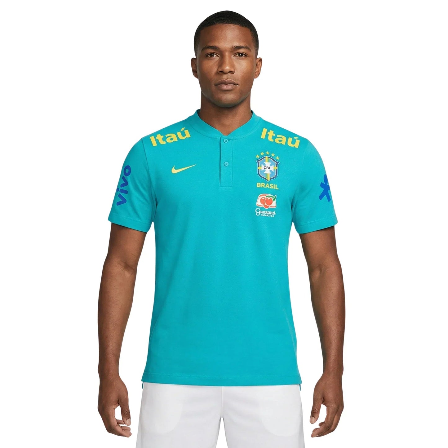Jersey Brazil 2021/22 Pre-Match Man Fan Go Jersey