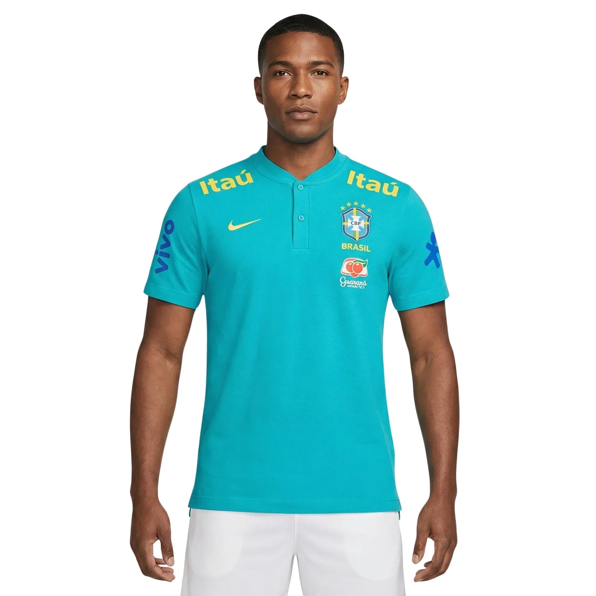 Jersey Brazil 2021/22 Pre-Match Man Fan Go Jersey