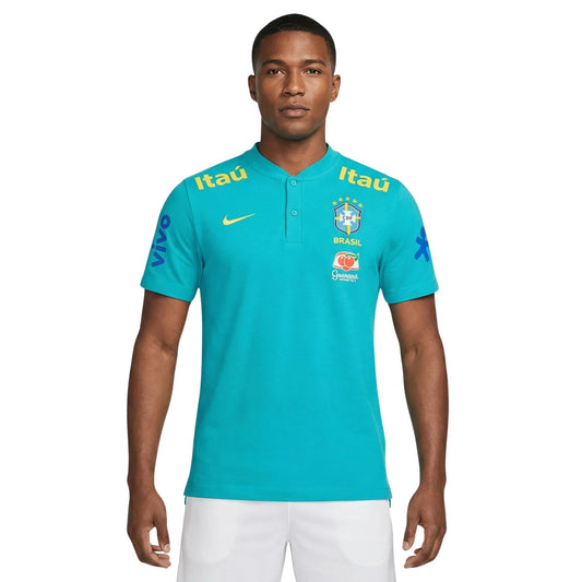 Jersey Brazil 2021/22 Pre-Match Man Fan Go Jersey