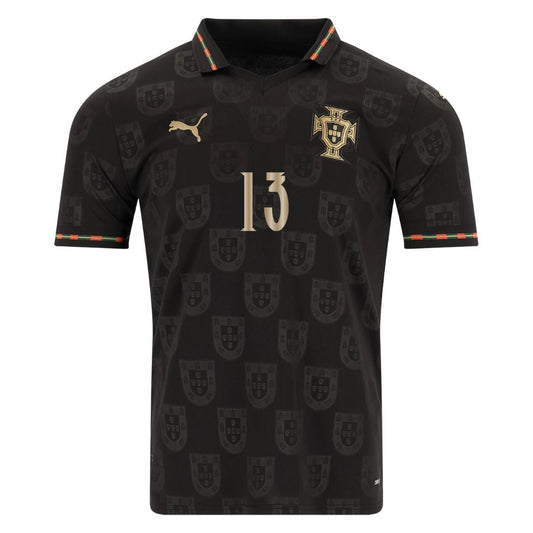 Portugal World Cup Fan Jersey Black Panther 2026 #13 Eusebio Go Jersey