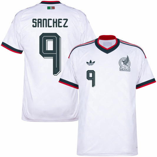Mexico Away Fan Jersey Sanchez 9 Shirt 2026-2027 GoJersey