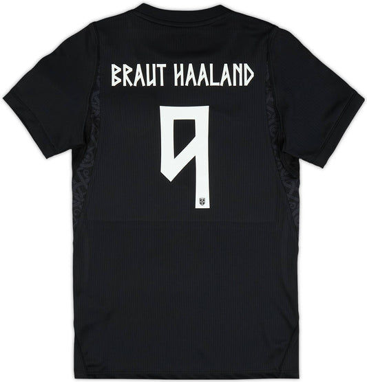 Norway Away Braut Haaland 9 Fan Jersey 2026-2027 World Cup Go Jersey