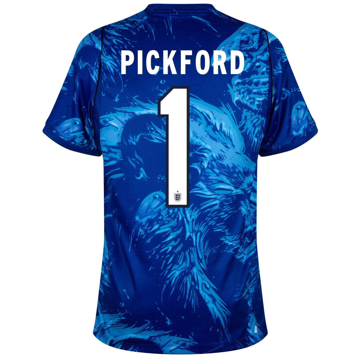 England Home Fan Jersey GK Pickford 1 Shirt 2026-2027 GoJersey