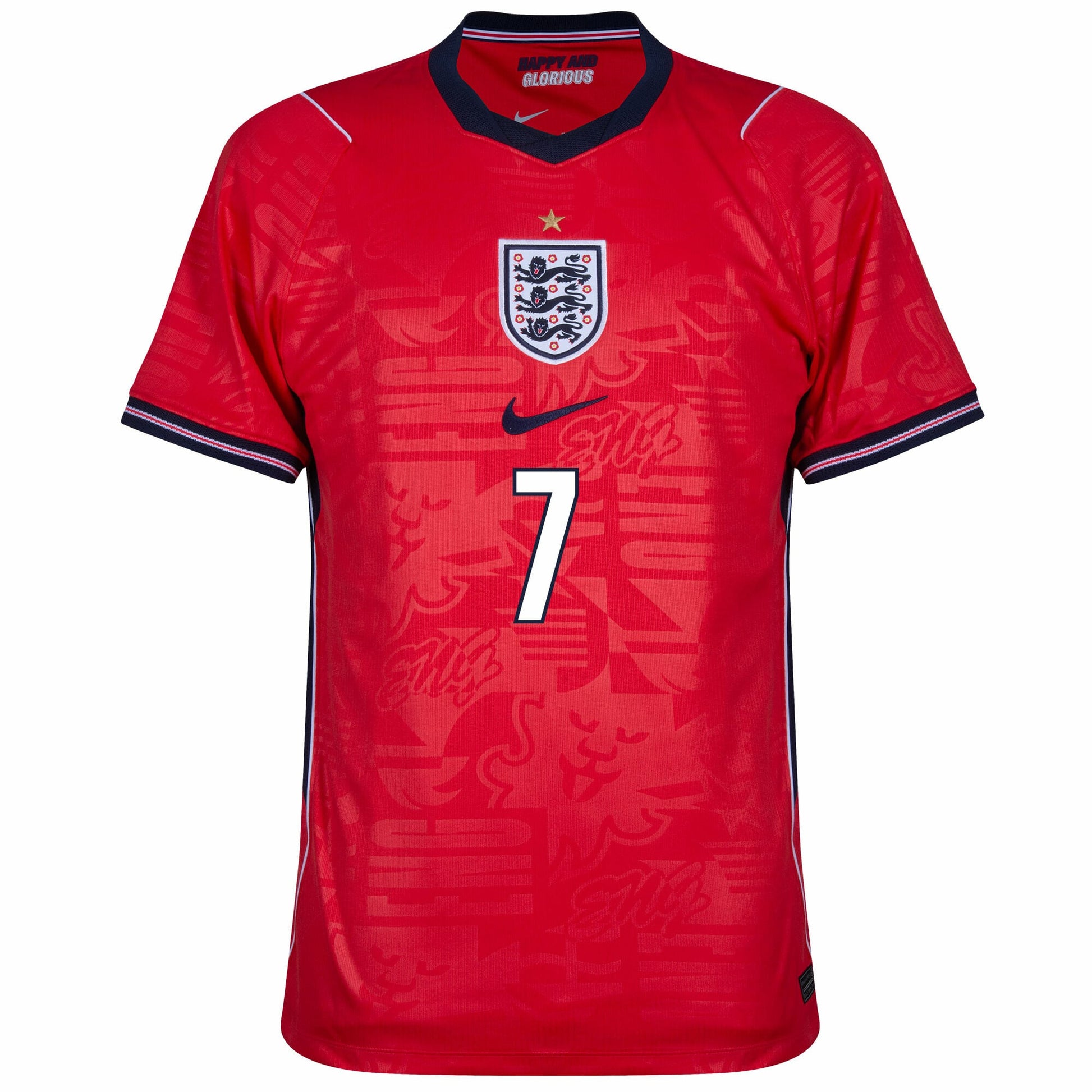 England Away Fan Jersey Saka 7 Shirt 2026-2027 GoJersey