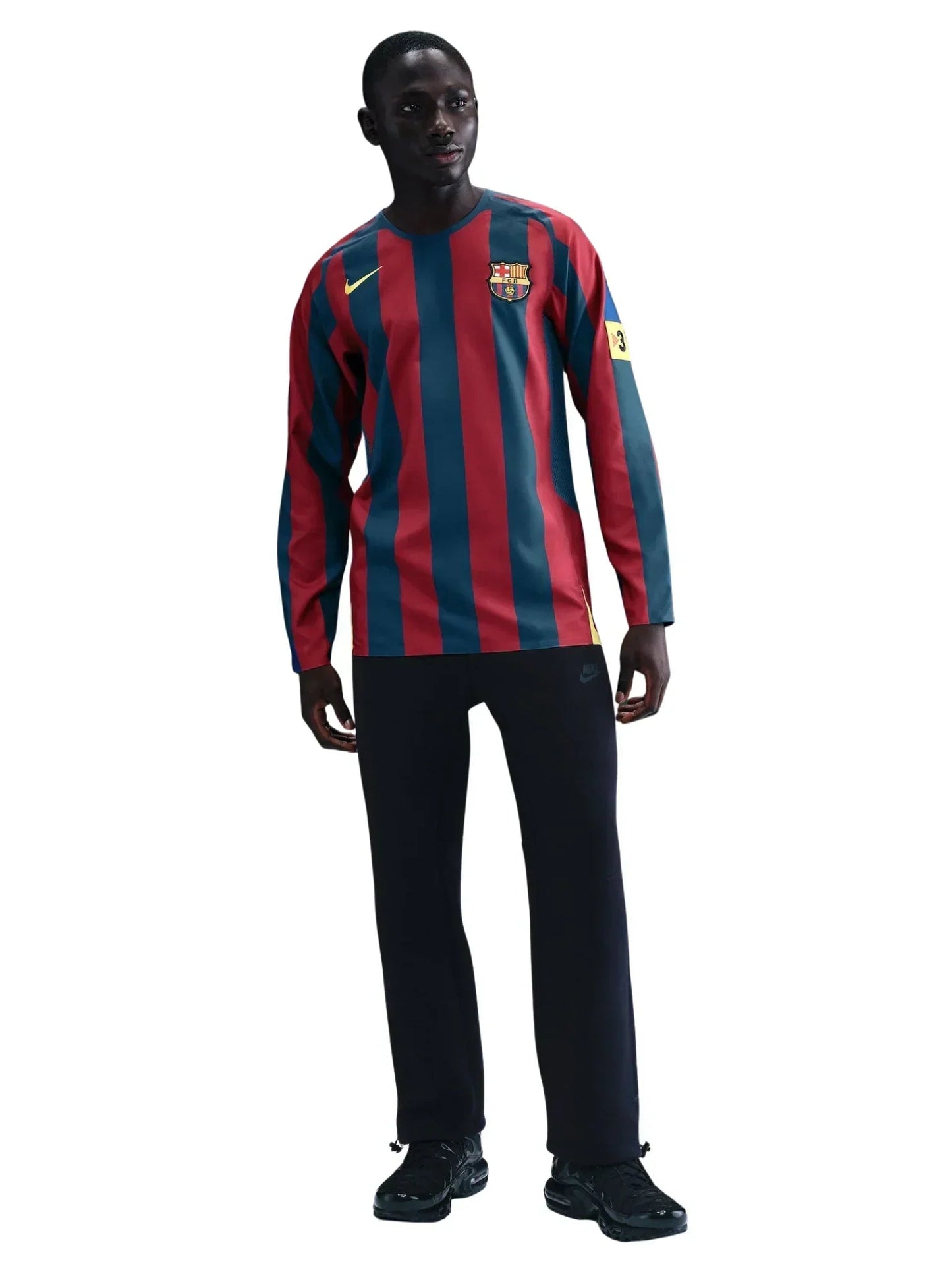 Barcelona Long Sleeve 2026 Reissue Ronaldinho Go Jersey