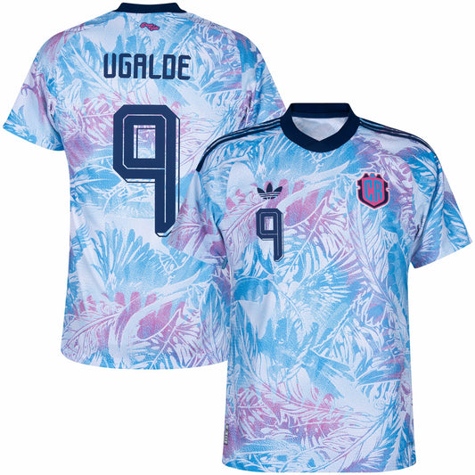 Costa Rica Player Version Away Ugalde 9 Shirt 2026-2027 GoJersey