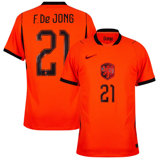 Holland Aero-Fit Match Home F De Jong 21 Fan Jersey 2026-2027 GoJersey