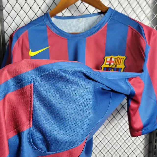 RONALDINHO #10  Barcelona Retro Jersey Home 2006/2007 Go Jersey