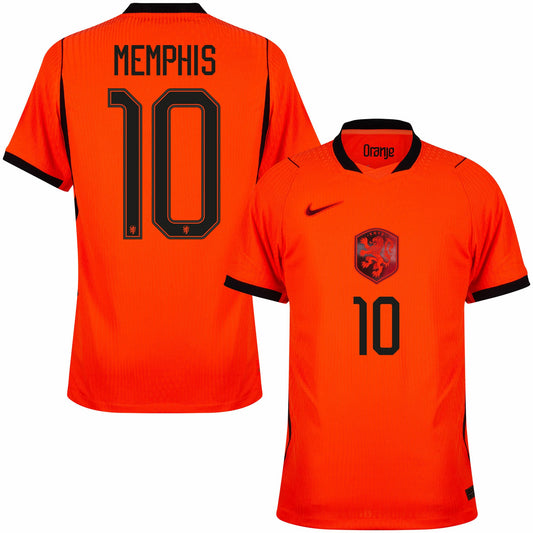 Holland Aero-Fit Match Home Fan Jersey Memphis 10 Shirt 2026-2027 GoJersey