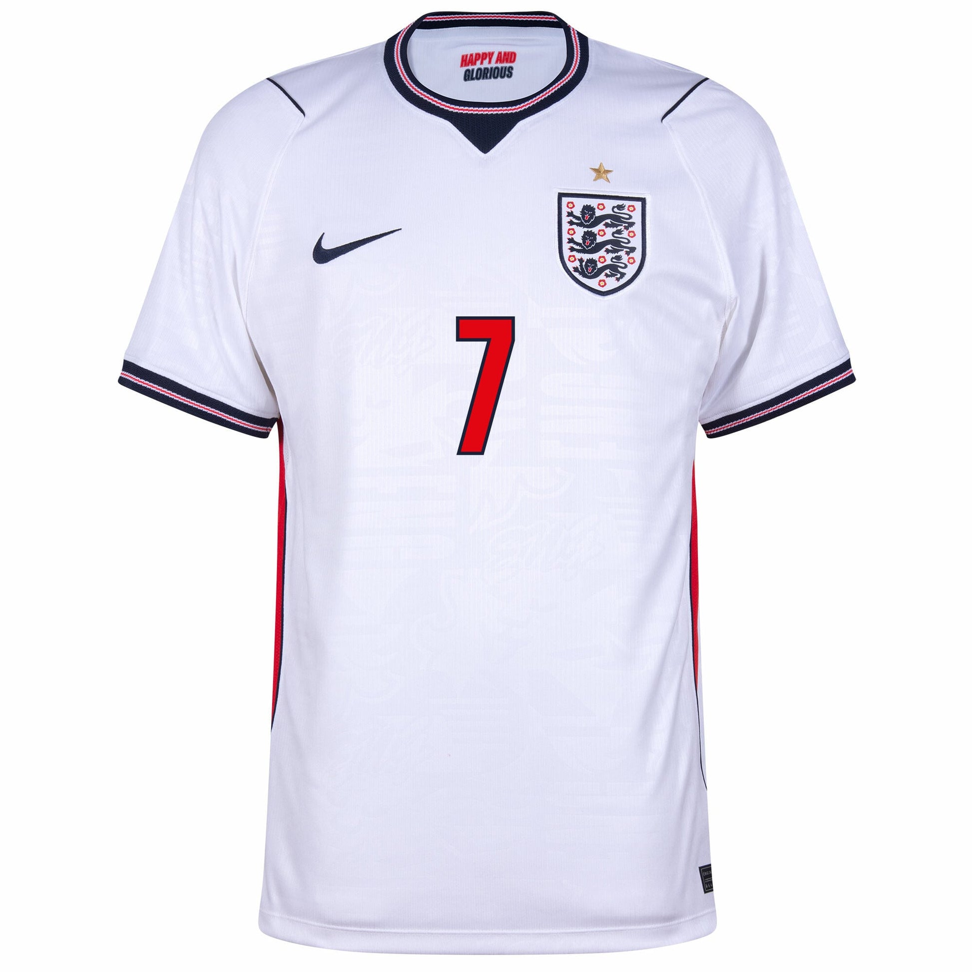 England Home Fan Jersey Saka 7 Shirt 2026-2027 GoJersey