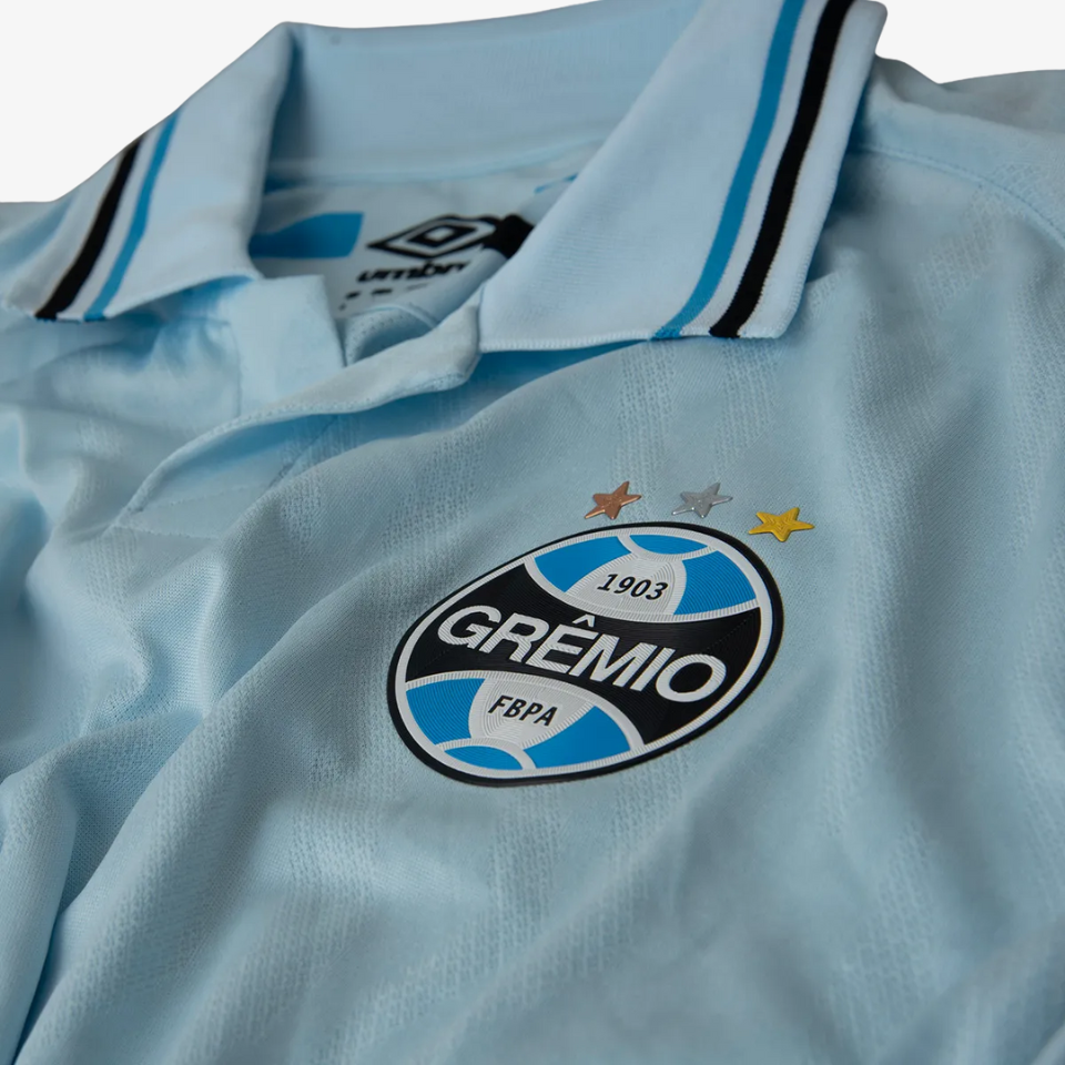 Jersey Grêmio 2025/26 II Celeste Player Go Jersey