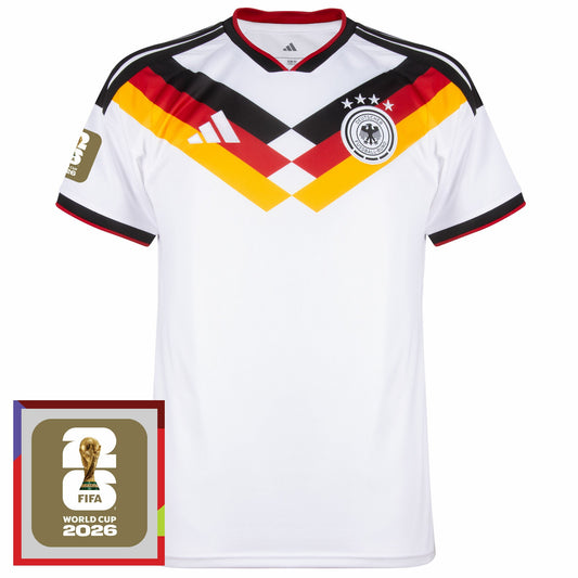 Germany Home Fan Jersey 2026-2027 World Cup 2026 Patch Go Jersey