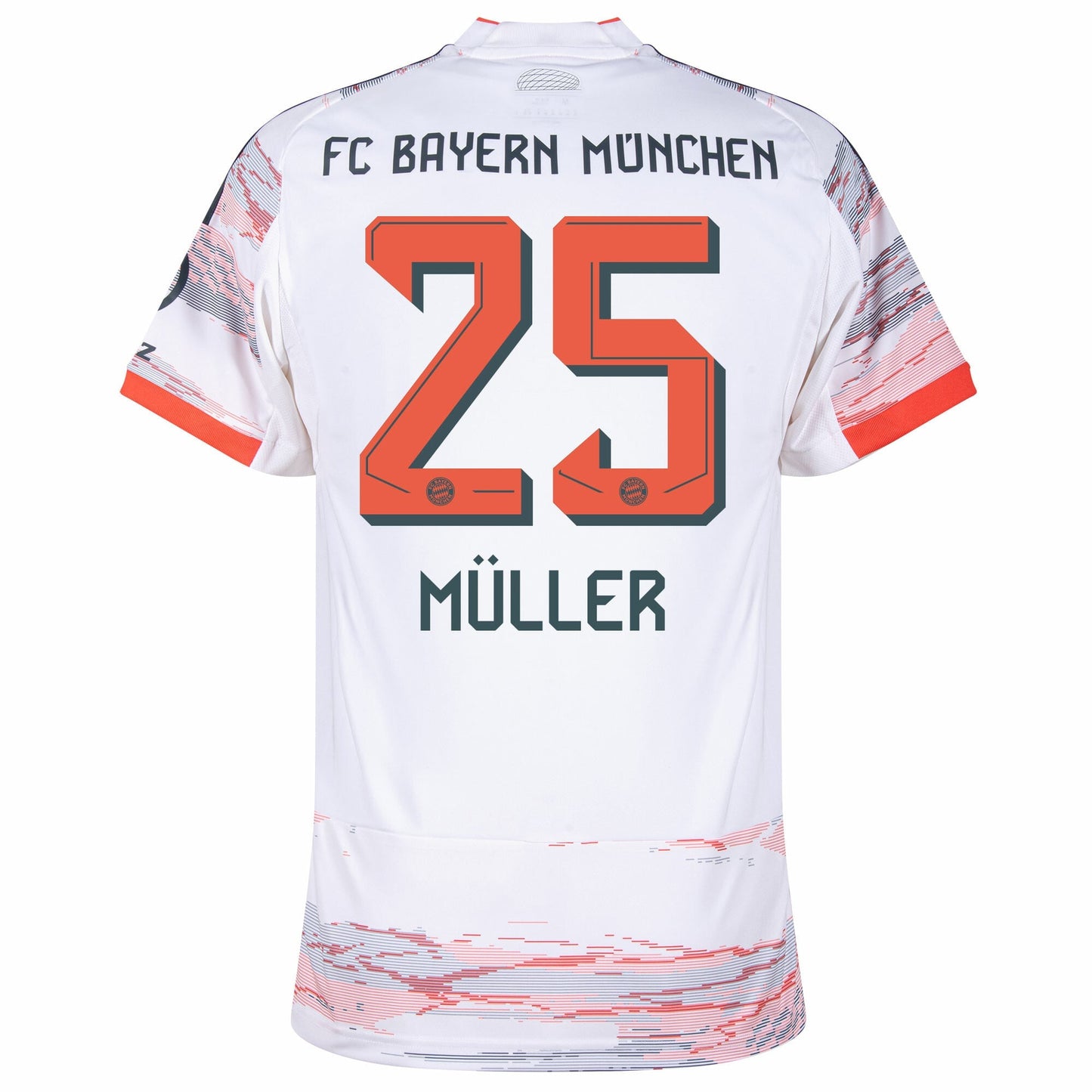Bayern Munich Away Müller 25 Fan Jersey Shirt 2025-2026 GoJersey