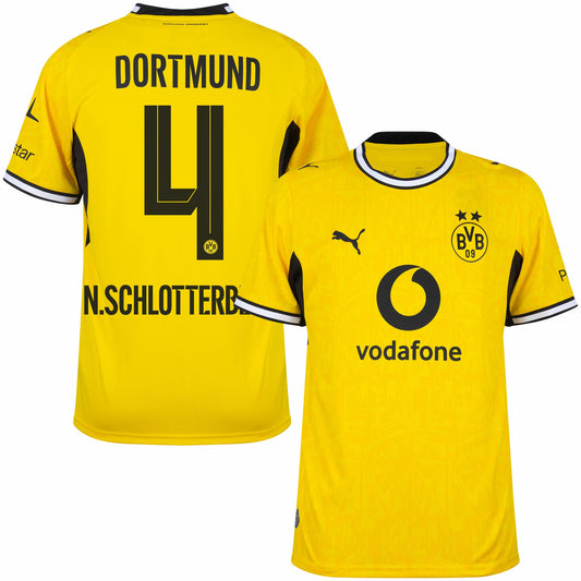 Borussia Dortmund Home N.Schlotterbeck 4 Fan Jersey 2026-2027 Go Jersey