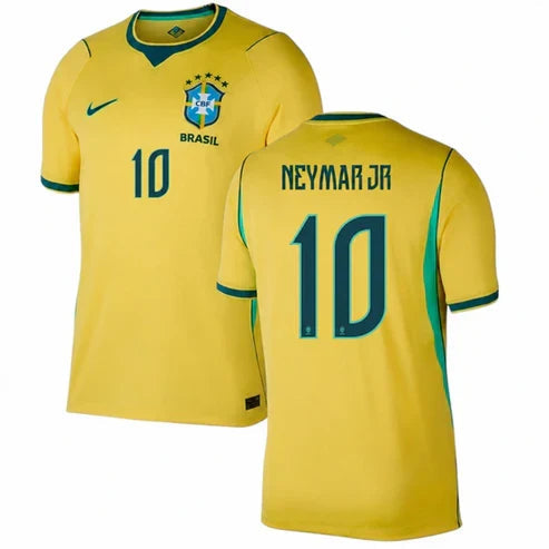 Brazil 2026 World Cup I Home - Kids Kit #NEYMAR JR - 10 Go Jersey