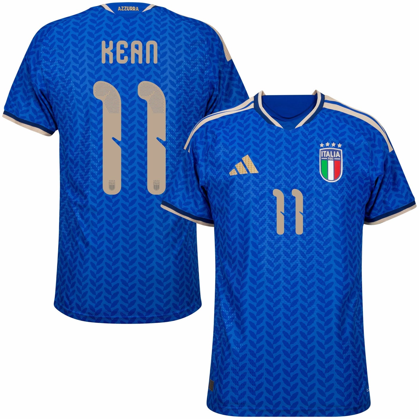 Italy Player Version Home Kean 11 Shirt 2026-2027 GoJersey