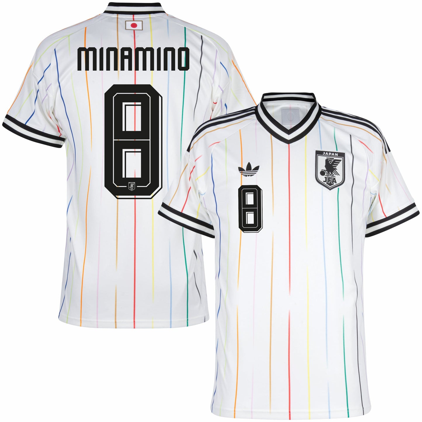 Japan Away Fan Jersey Minamino 8 Shirt 2026-2027 GoJersey