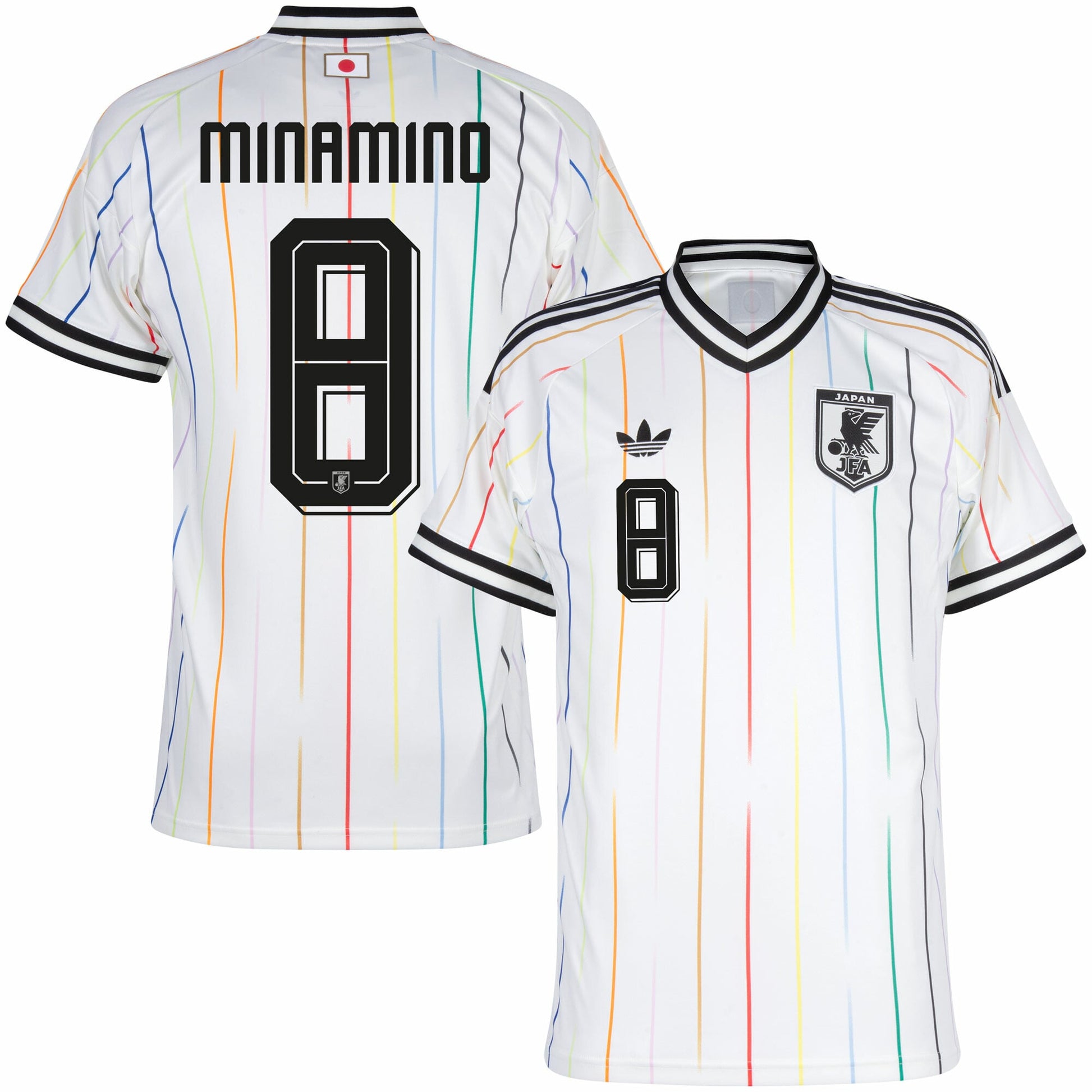 Japan Away Fan Jersey Minamino 8 Shirt 2026-2027 GoJersey
