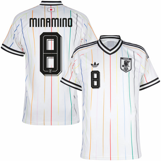 Japan Away Fan Jersey Minamino 8 Shirt 2026-2027 GoJersey