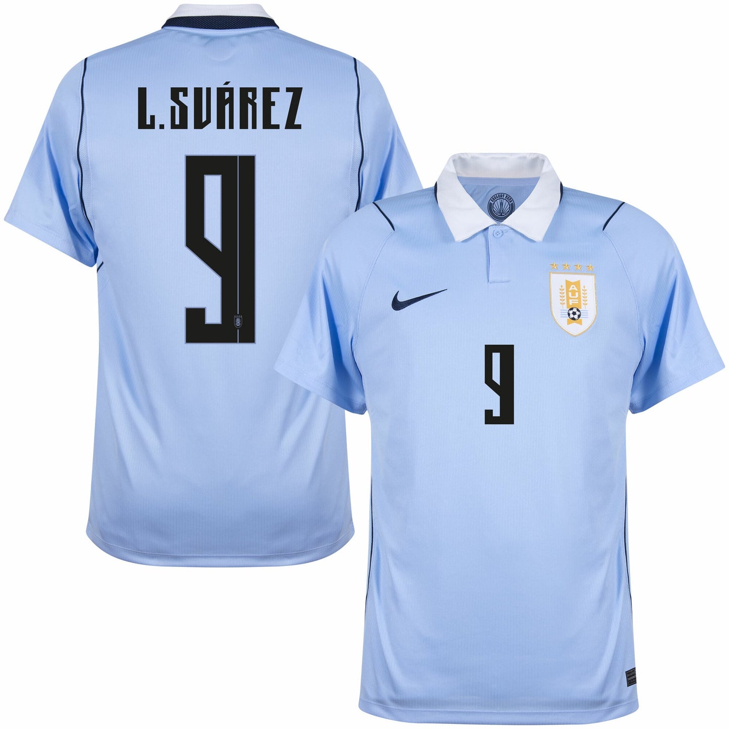 Uruguay Home L.Suárez 9 Fan Jersey Shirt 2026-2027 (Fan Style Printing) Go Jersey