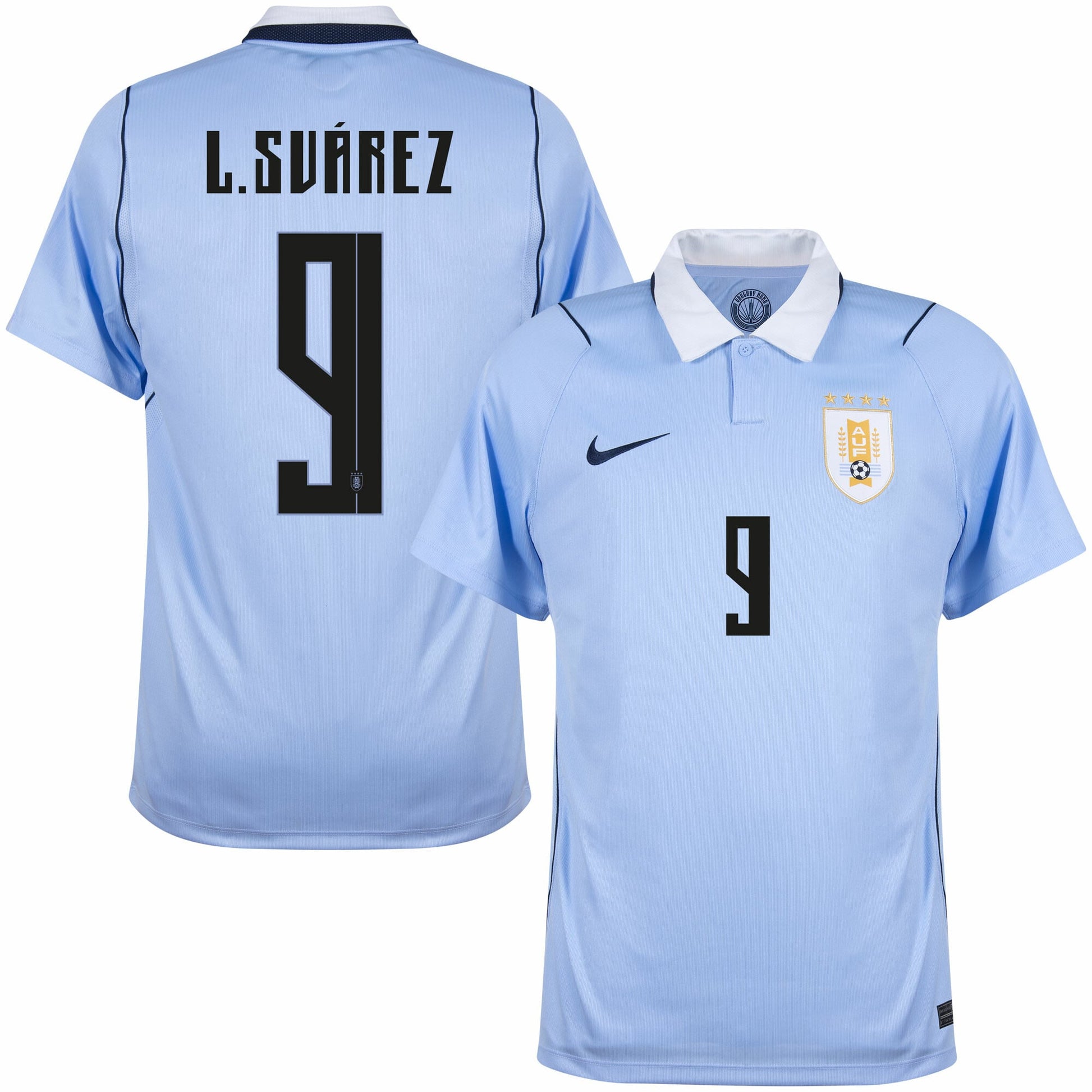 Uruguay Home L.Suárez 9 Fan Jersey Shirt 2026-2027 (Fan Style Printing) Go Jersey