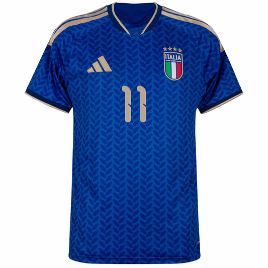 Italy Home Kean 11 Fan Jersey 2026-2027 GoJersey
