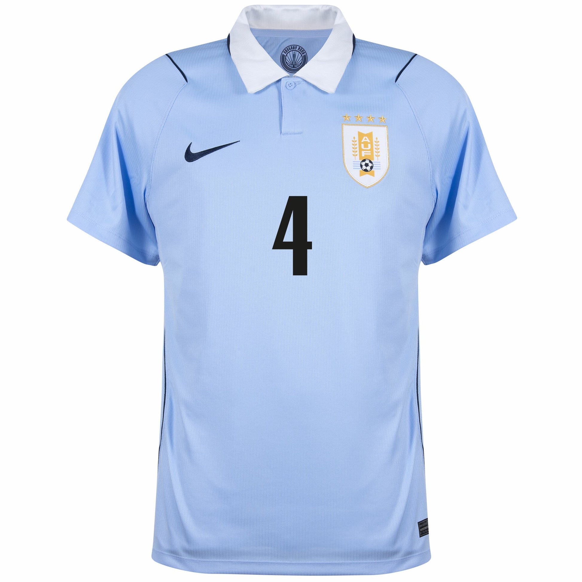 Uruguay Home R. Araujo 4 Fan Jersey Shirt 2026-2027 (Fan Style Printing) Go Jersey