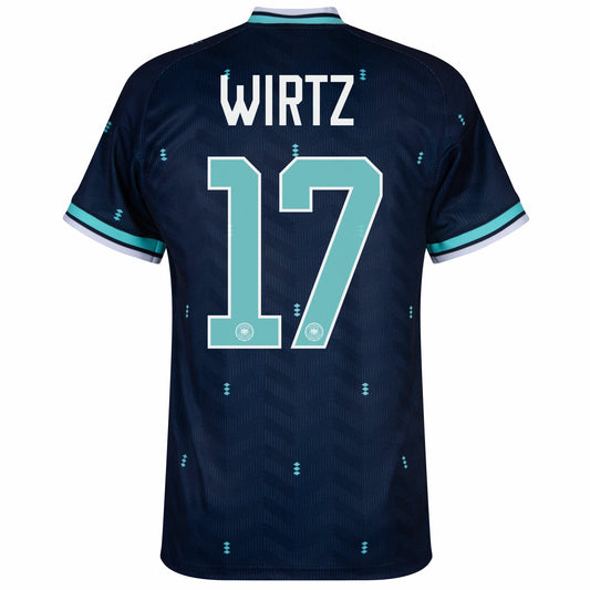 Germany Away Wirtz 17 Shirt 2026-2027 GoJersey