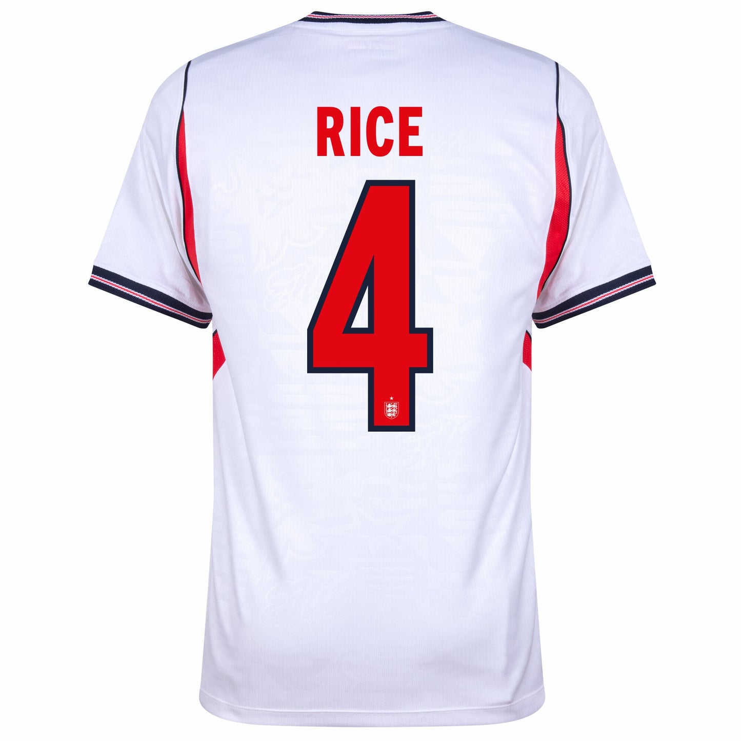 England Home Fan Jersey Rice 4 Shirt 2026-2027 GoJersey