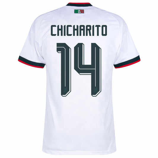 Mexico Player Version Away Chicharito 14 Shirt 2026-2027 GoJersey