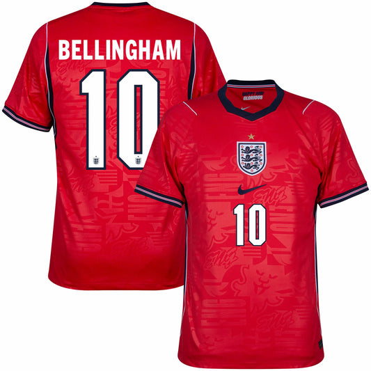 England Away Fan Jersey Bellingham 10 Shirt 2026-2027 GoJersey