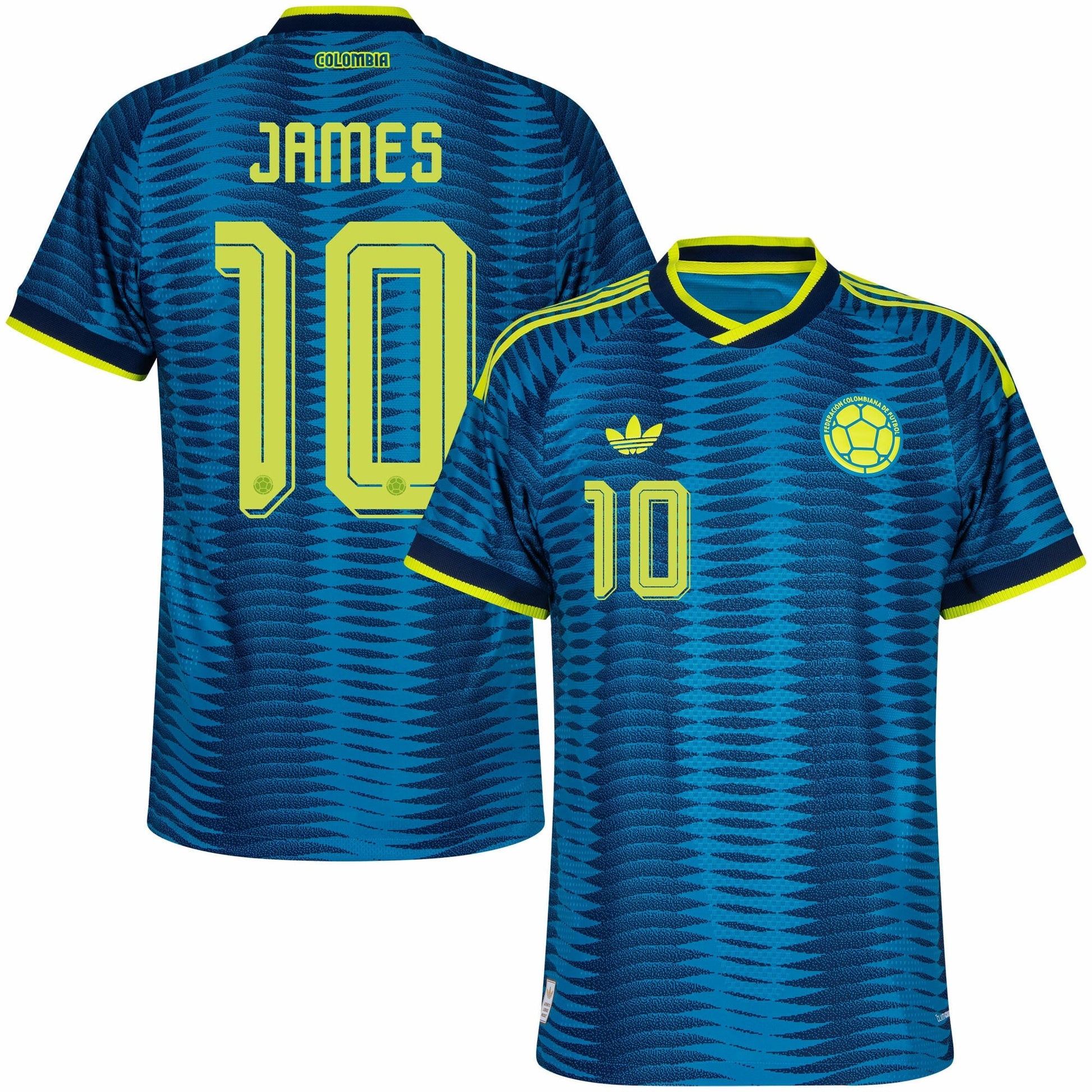 Colombia Player Version Away James 10 Shirt 2026-2027 GoJersey